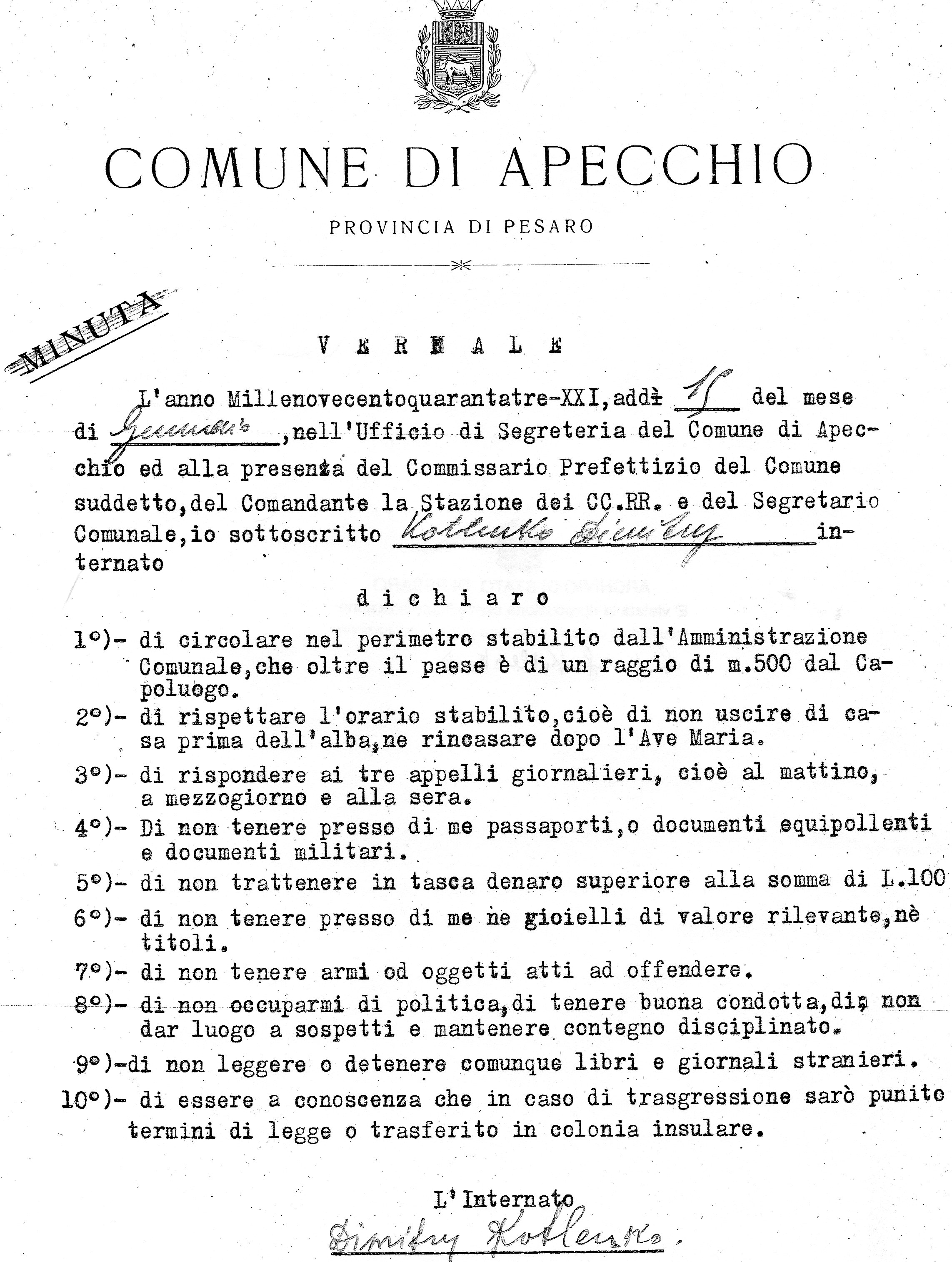 APECCHIO